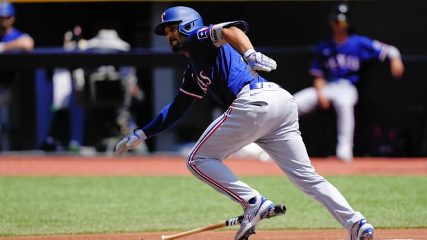 Marcus Semien collected his 20th double in first inning on Wednesday. It's the 300th double of his 12-year career.