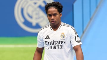 Endrick made his first appearance for Madrid