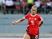 Iman Beney in Aktion im Schweizer Nationaltrikot