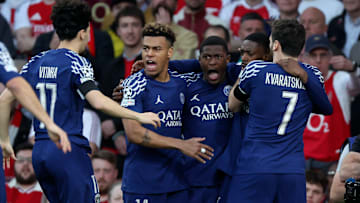 Arsenal FC v Paris Saint-Germain - UEFA Champions League 2024/25 Semi Final First Leg