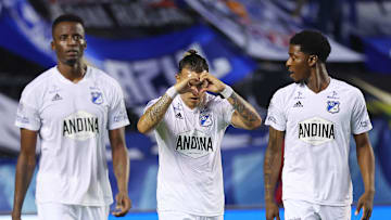 Jugadores de Millonarios de Colombia.