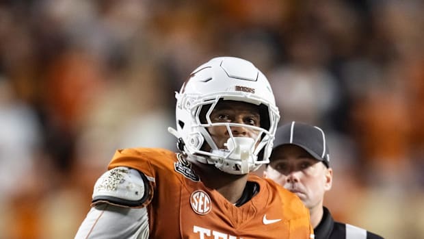 Texas Longhorns offensive lineman Kelvin Banks Jr. (78)