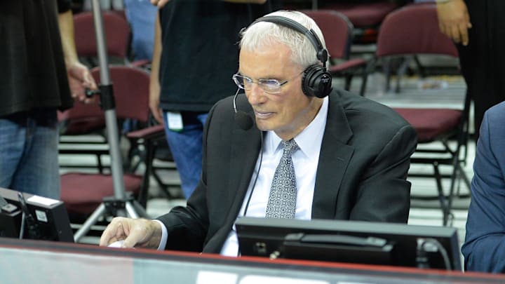 Hubie Brown working a game a decade ago.