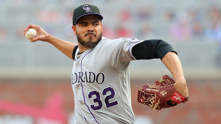 Colorado Rockies pitcher Dinelson Lamet