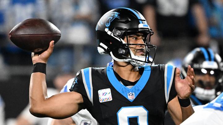 Carolina Panthers quarterback Bryce Young