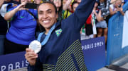 Marta disputou seis edições de Olimpíadas e foi medalha de prata em três delas