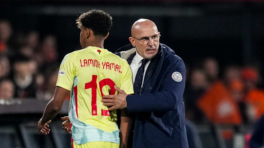 Lamine Yamal, Luis de la Fuente