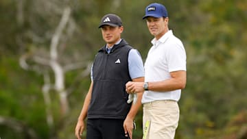 Ludvig Aberg, Tom Brady - The RSM Classic 2024