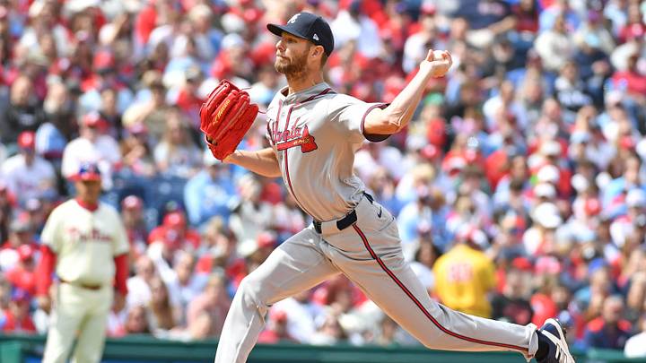 Atlanta Braves starting pitcher Chris Sale.