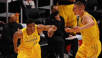Giannis Antetokounmpo y Nikola Jokic volverán a ser titulares en el Juego de Estrellas de la NBA