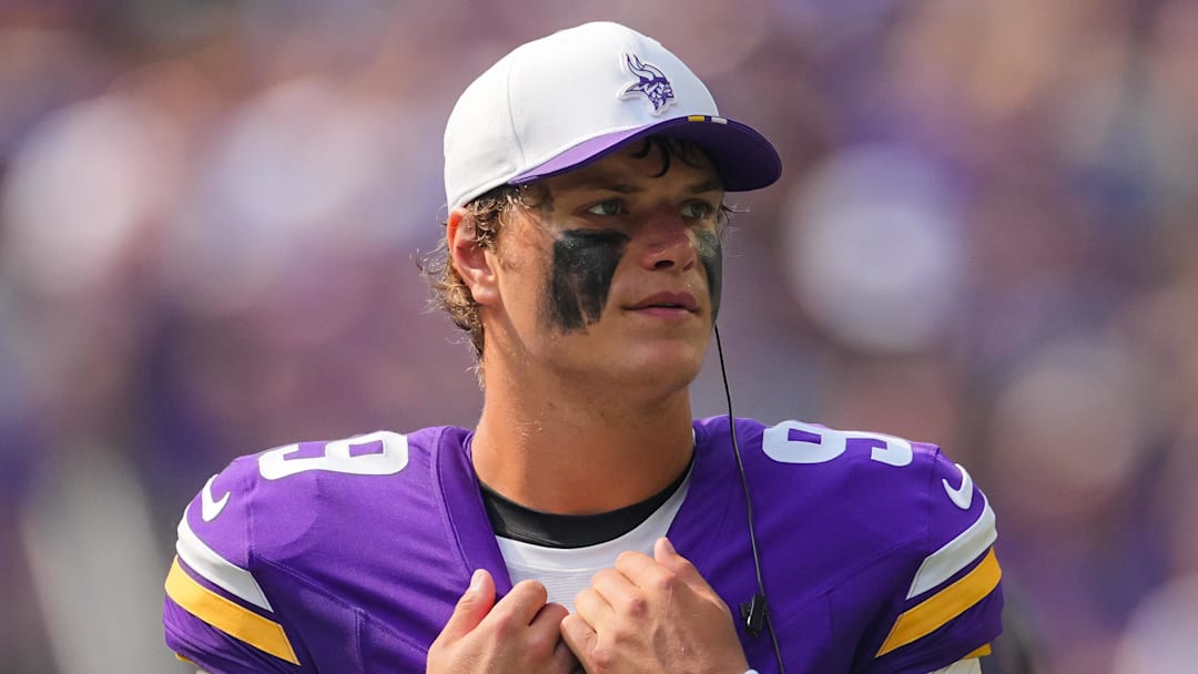 Minnesota Vikings quarterback J.J. McCarthy Minnesota Vikings quarterback J.J. McCarthy