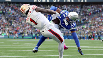 Artie Burns of the Seattle Seahawks