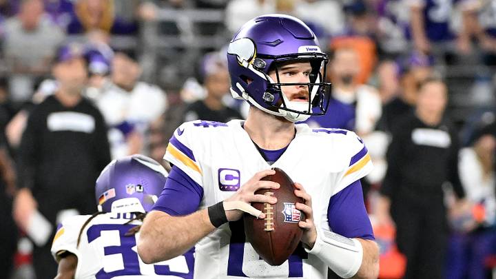 Minnesota Vikings QB Sam Darnold.