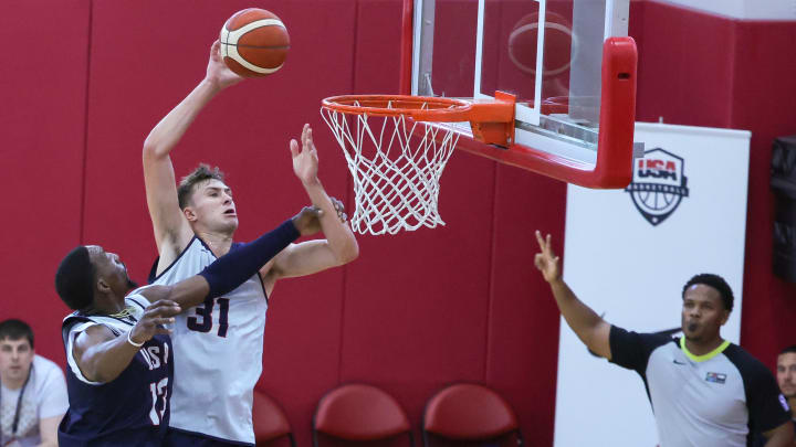 Bam Adebayo, Cooper Flagg, Team USA