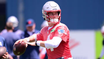 QB Bailey Zappe will be playing for his job in training camp. 