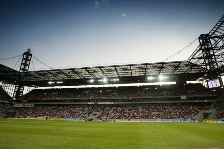 A general view of the Rhein Energie Stadium