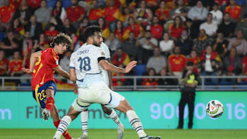 Bryan Gil finds the net against Switzerland 