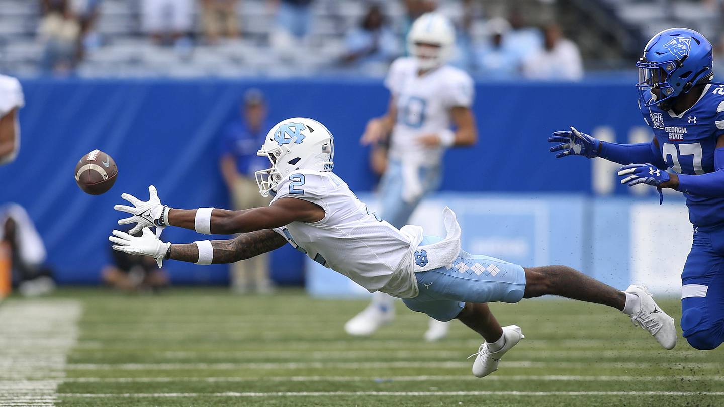 Another UNC Football Wideout Now Entering Transfer Portal