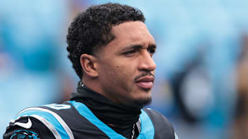 Carolina Panthers running back Chuba Hubbard
