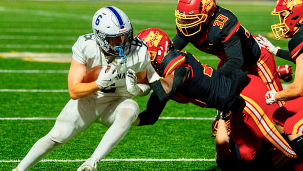 Chiawana's Braxton Feldmann rushed for a game-high 183 yards in Riverhawks' 44-0 win over Kamiakin on Thursday.