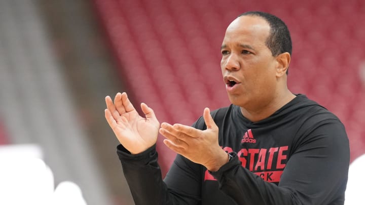 NC State basketball head coach Kevin Keatts