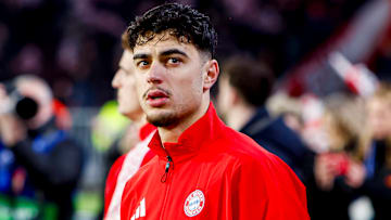 Aleksandar Pavlovic vom FC Bayern Aleksandar Pavlovic vom FC Bayern