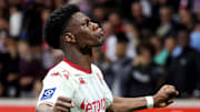 Aurelien Tchouameni avec l'AS Monaco