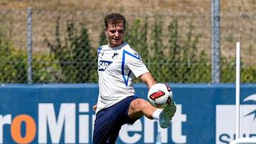 Fisnik Asllani ist zurück im TSG-Training Fisnik Asllani ist zurück im TSG-Training