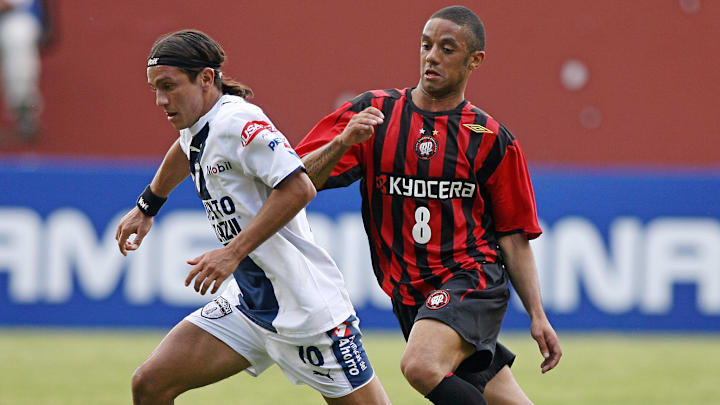 Andres Chivita Espinoso (L), of the Mexi