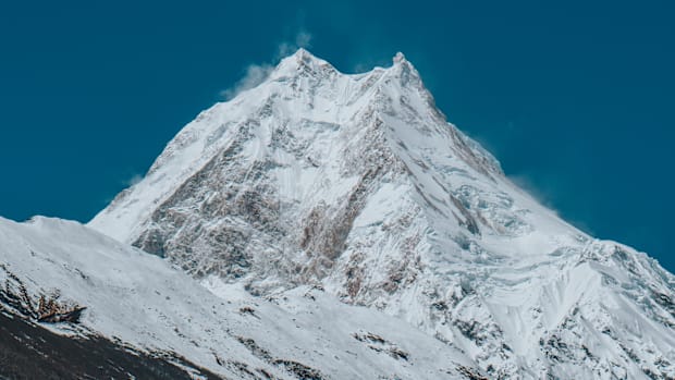 A view of Himalayan Peak Manaslu