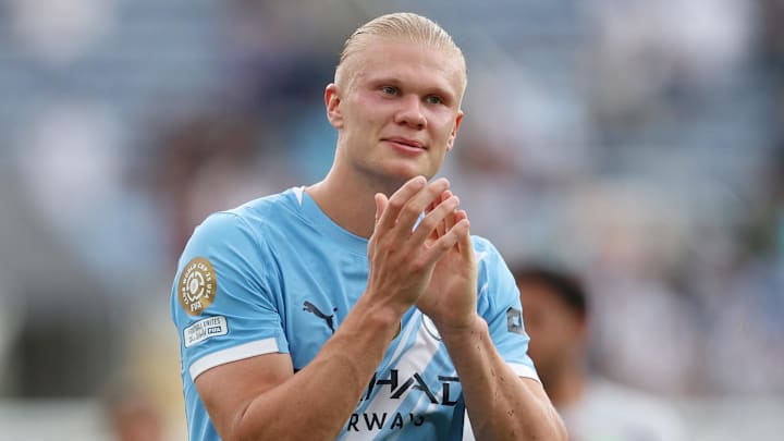 Haaland Shatters Records, Surpasses Football Legends Ronaldo, Messi, and Mbappe in Historic Scoring Feat