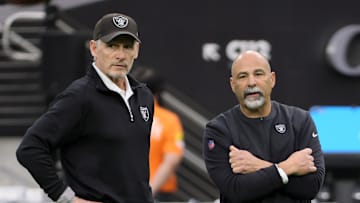 Mike Mayock with Rich Bisaccia.