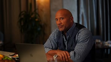 Ballers Episode 41 (season 5, episode 3), debut 9/8/19: Dwayne Johnson.
photo: Jeff Daly/HBO