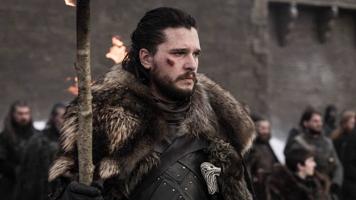 Kit Harington (Jon Snow) in Game of Thrones season 8 Episode 4, "The Last of the Starks"