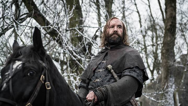 Rory McCann (Sandor Clegane / The Hound) in Game of Thrones season 8 Episode 4, "The Last of the Starks"