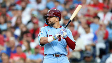 Kyle Schwarber - Atlanta Braves v Philadelphia Phillies