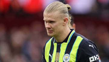 Erling Haaland couldn't find the net for Manchester City on Saturday