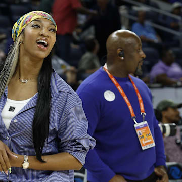 Chicago Sky forward Angel Reese.