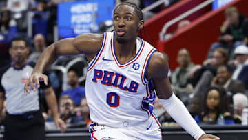 Philadelphia 76ers guard Tyrese Maxey is a solid prop target on Monday.