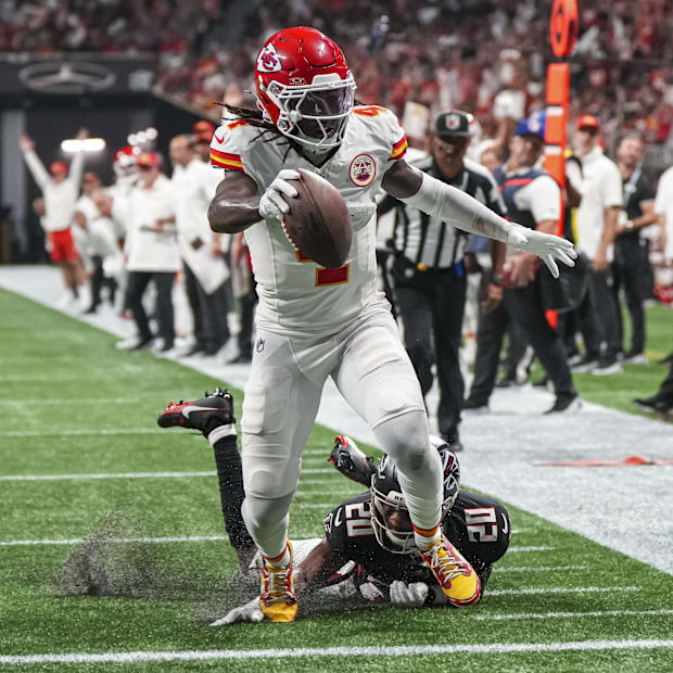 Kansas City Chiefs receiver Rashee Rice