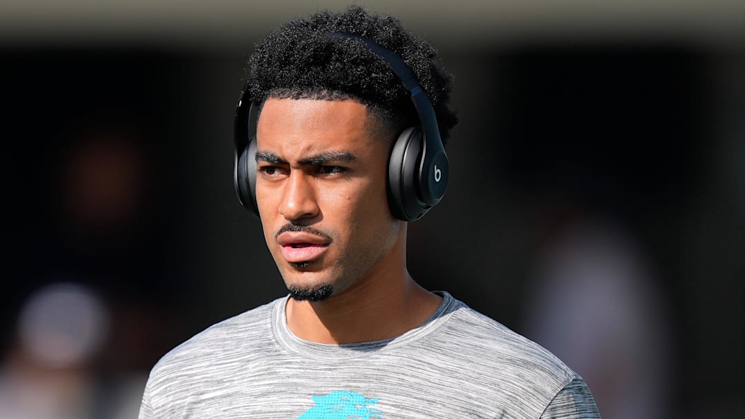 Carolina Panthers quarterback Bryce Young