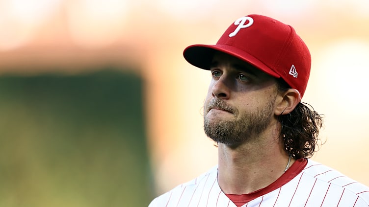 Aaron Nola of the Philadelphia Phillies is a top free agent this offseason