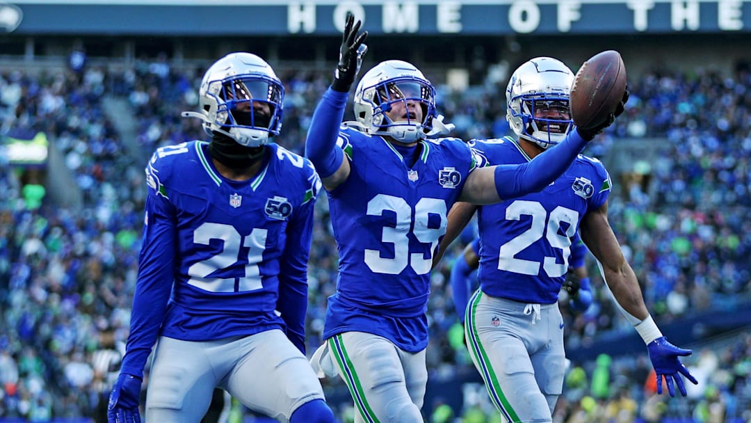 The Seahawks forced five turnovers and pitched a shutout last week against the Vikings.