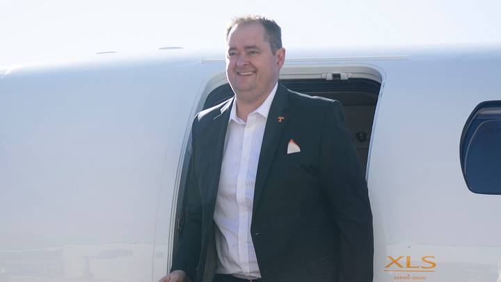 Josh Heupel arrives in Knoxville on Wednesday, January 27, 2021.

Kns Heupel