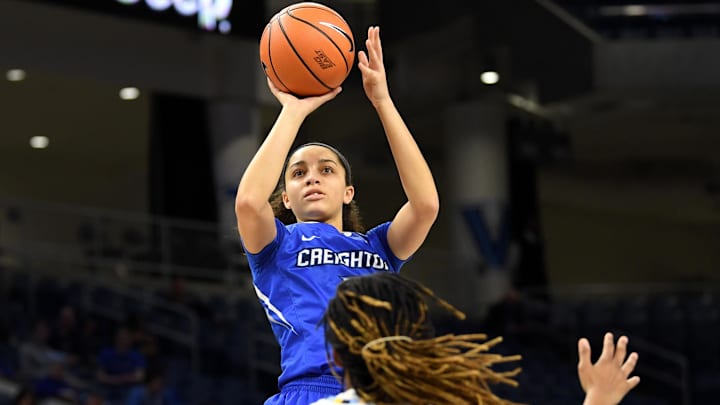 Creighton Bluejays forward Jaylyn Agnew