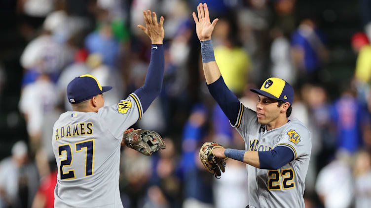 Willy Adames and Christian Yelich, Milwaukee Brewers