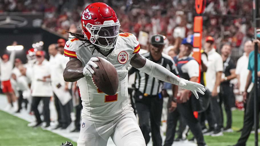 Kansas City Chiefs wide receiver Rashee Rice