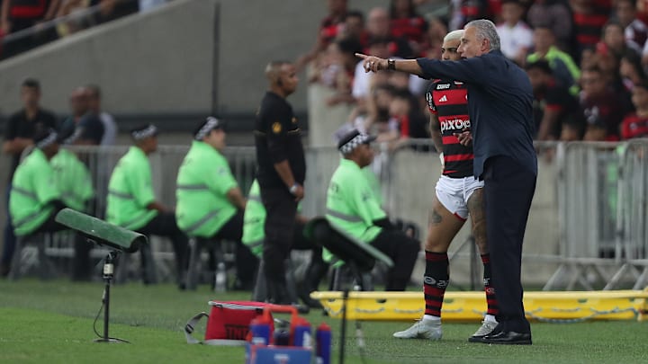 Tite não contava com Gabigol no Flamengo. Tite não contava com Gabigol no Flamengo.