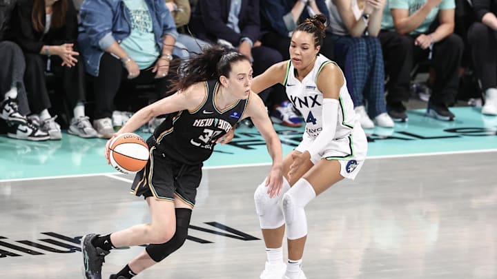 Breanna Stewart and Napheesa Collier faced off in the WNBA Finals.