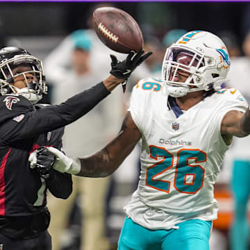 Atlanta Falcons wide receiver Darnell Mooney 